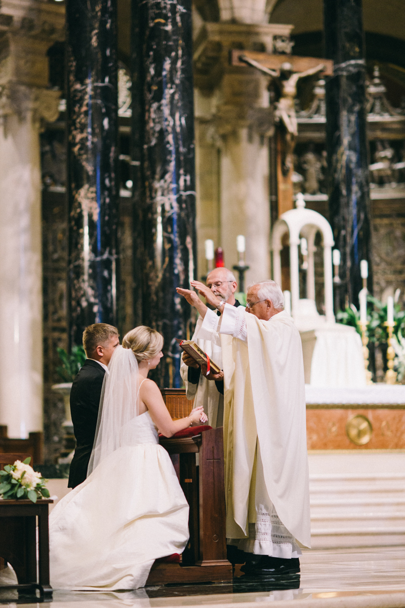 Cathedral of St Paul Summer Wedding photographed by Jaimee Morse Maine Wedding Photographer