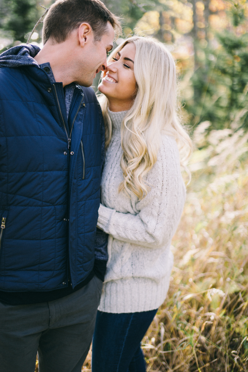 Cliff Waterfront Fine Art Engagement Session