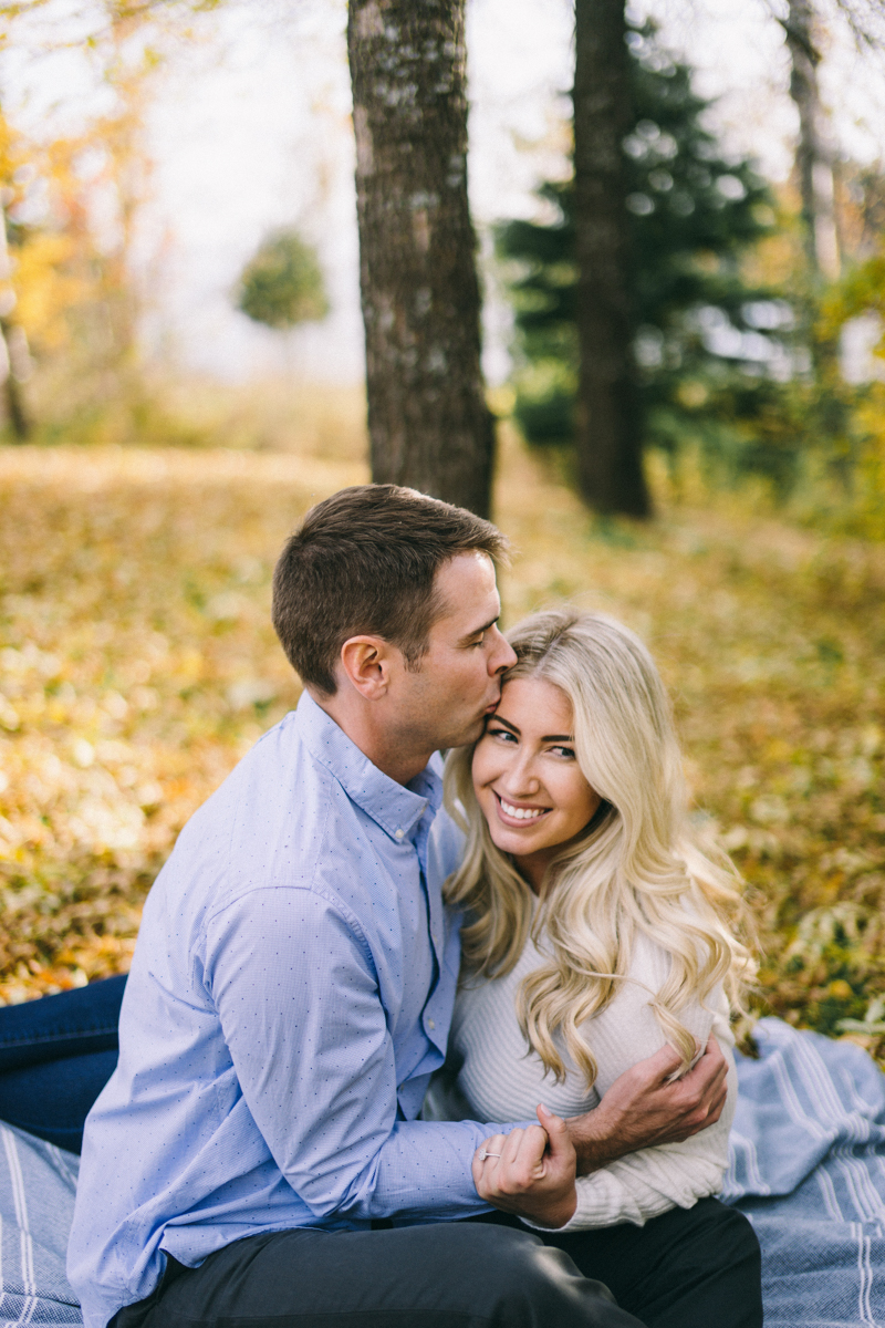 Cliff Waterfront Fine Art Engagement Session