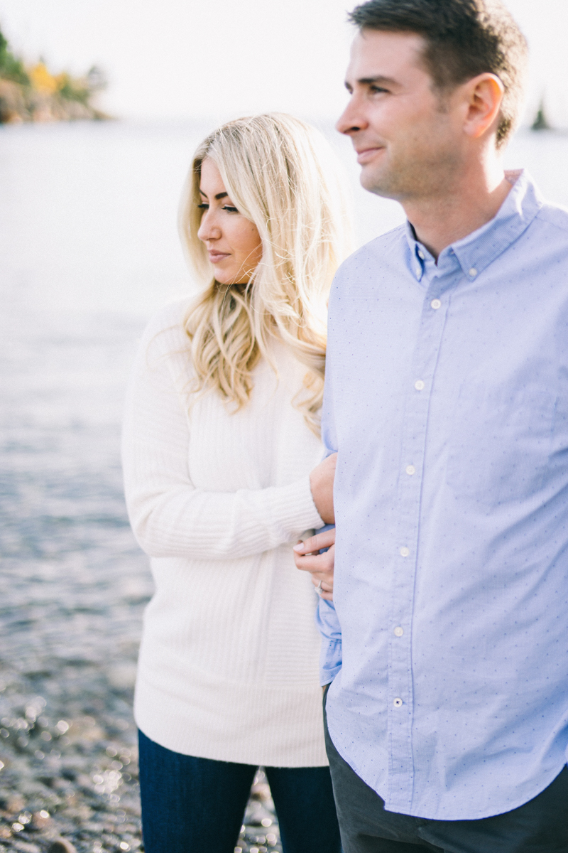 Cliff Waterfront Fine Art Engagement Session