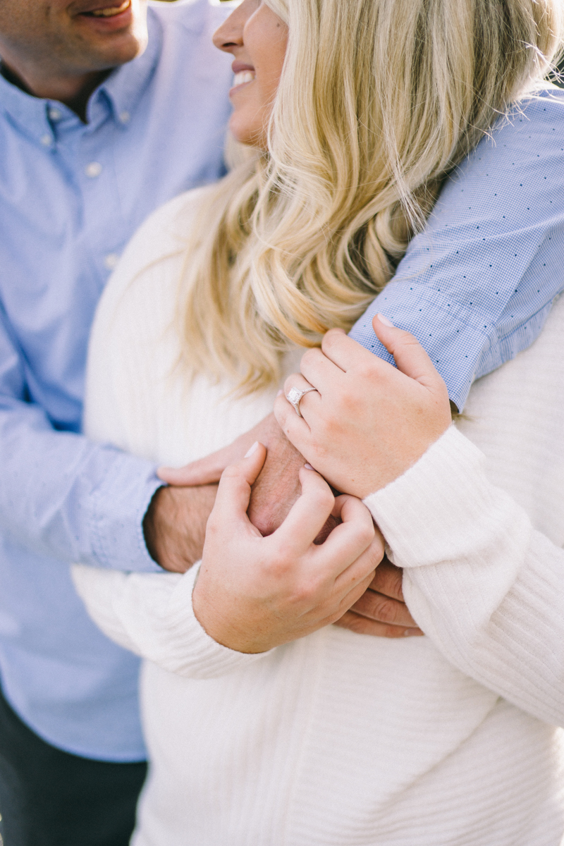 Cliff Waterfront Fine Art Engagement Session