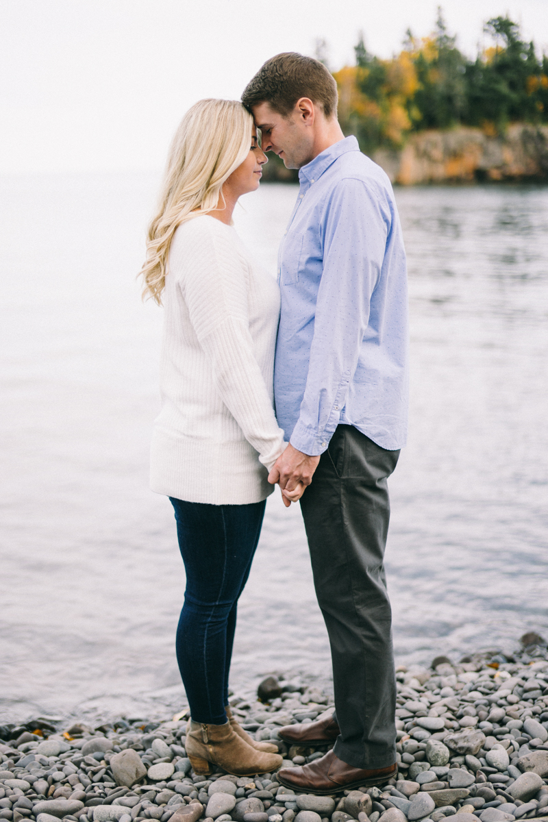 Cliff Waterfront Fine Art Engagement Session