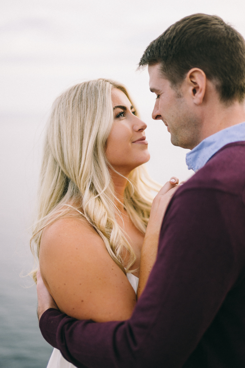 Cliff Waterfront Fine Art Engagement Session