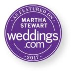 As featured on Martha Stewart Weddings