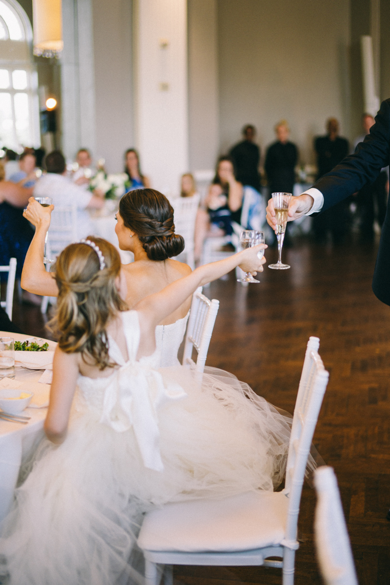 spring wedding at basilica