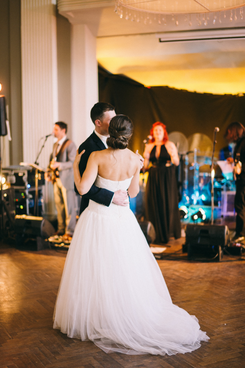 spring wedding at basilica