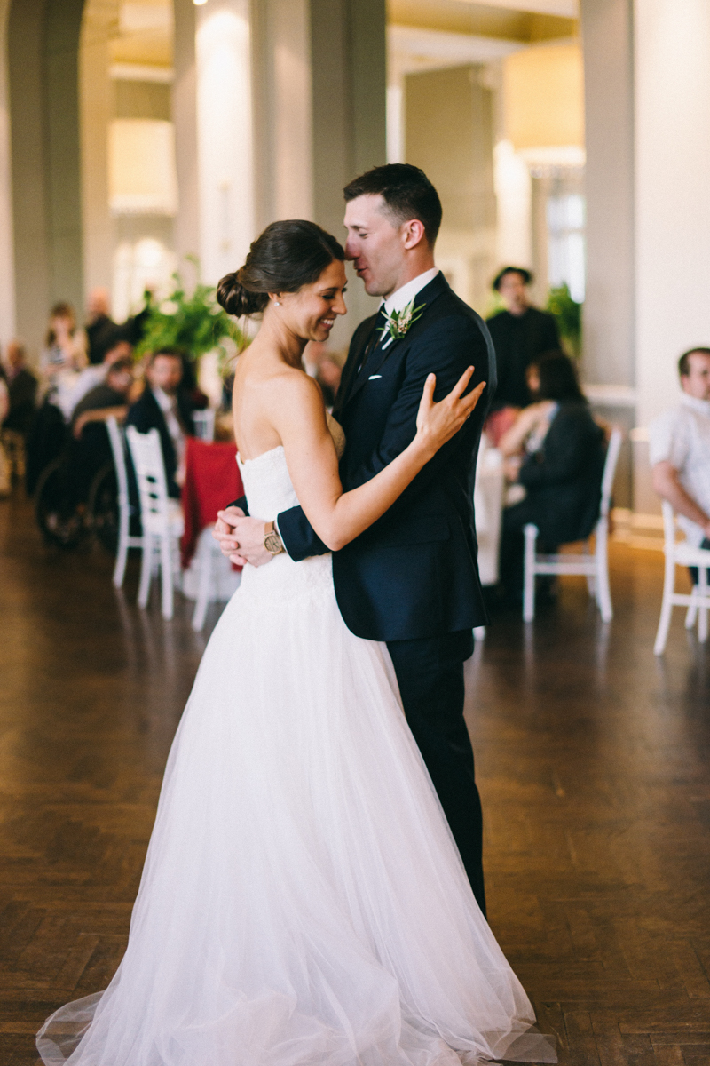 spring wedding at basilica