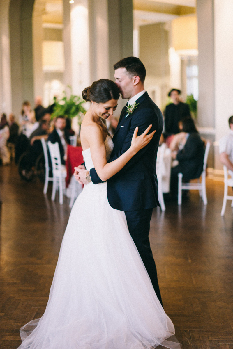 spring wedding at basilica