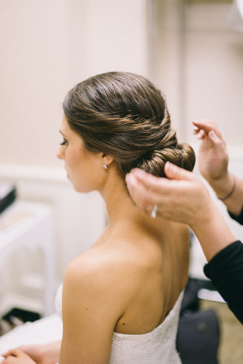 spring wedding at basilica