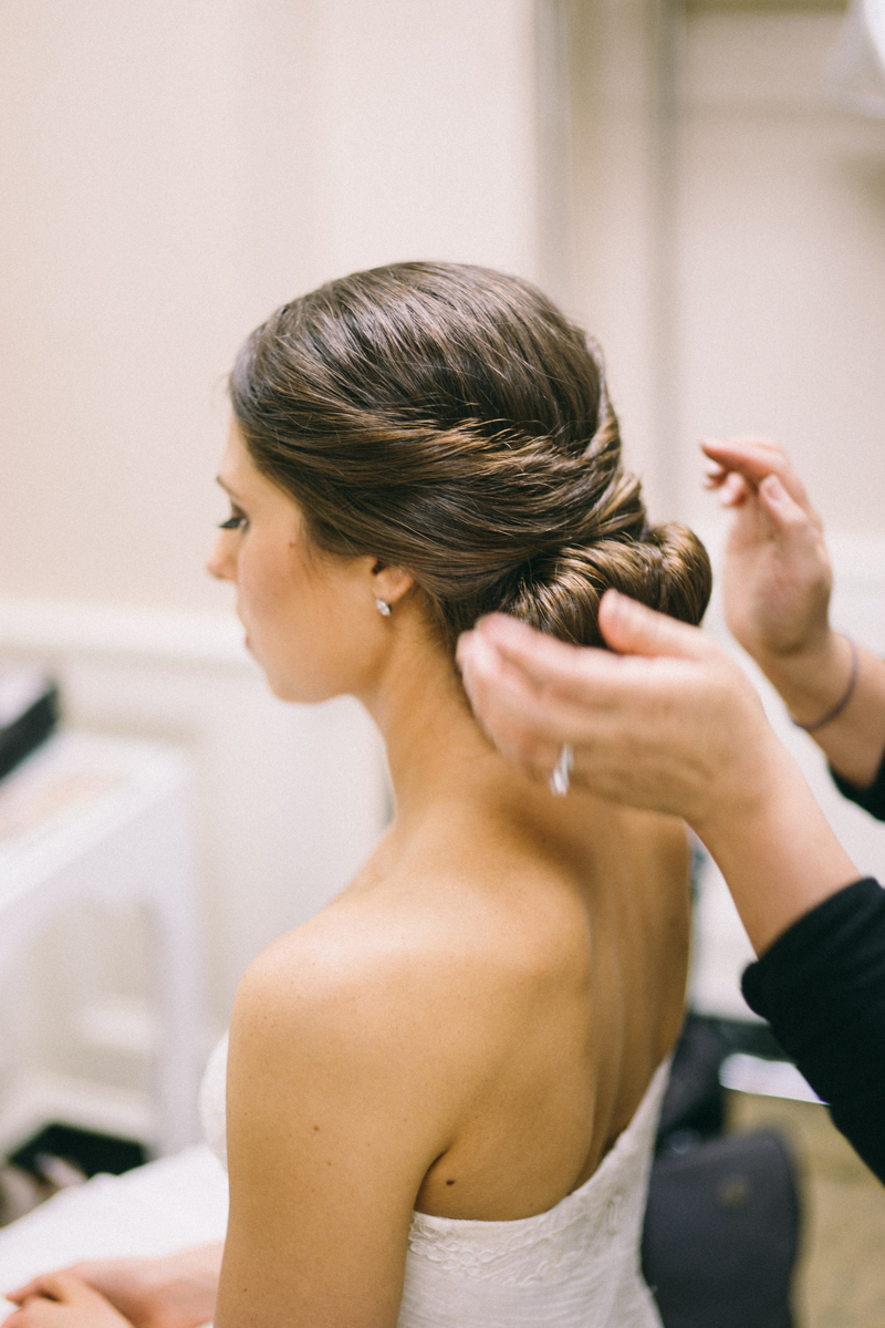 spring wedding at basilica