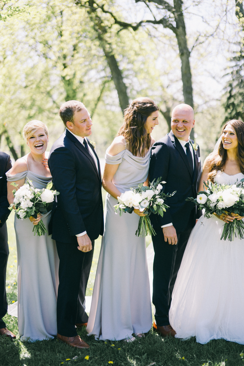 spring wedding at basilica