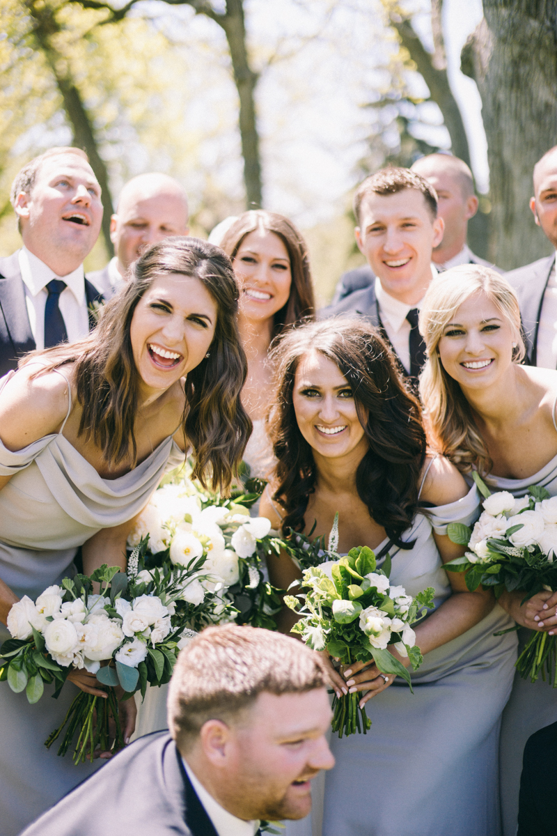 spring wedding at basilica