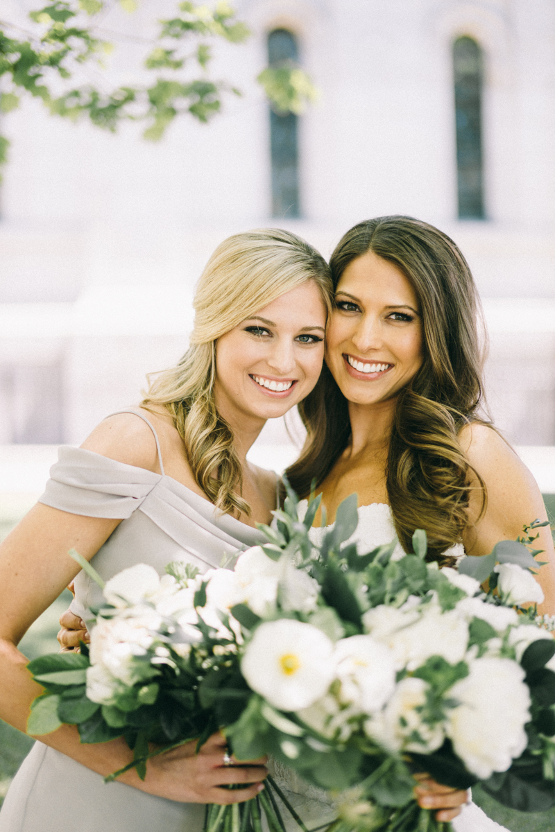 spring wedding at basilica