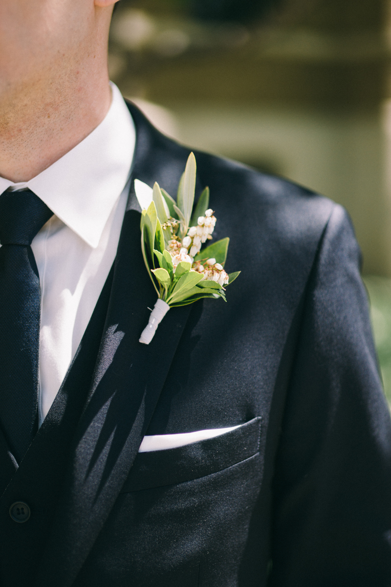 spring wedding at basilica