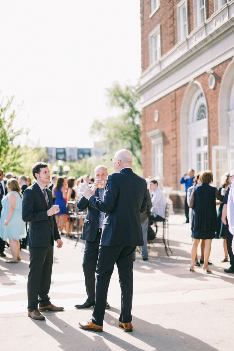 spring wedding at basilica