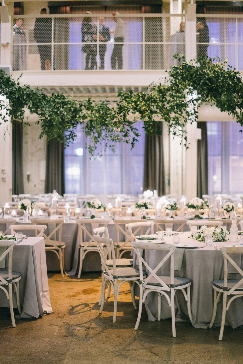 winter modern wedding