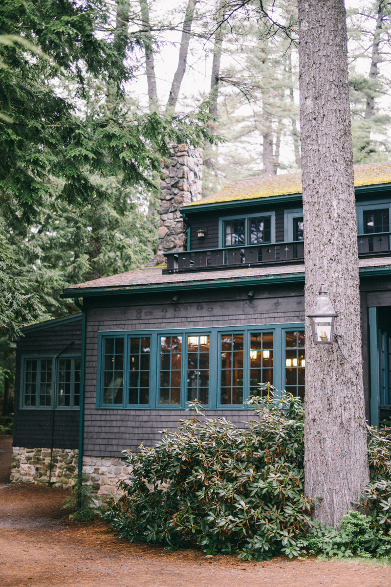 forest fairytale wedding migis lodge maine