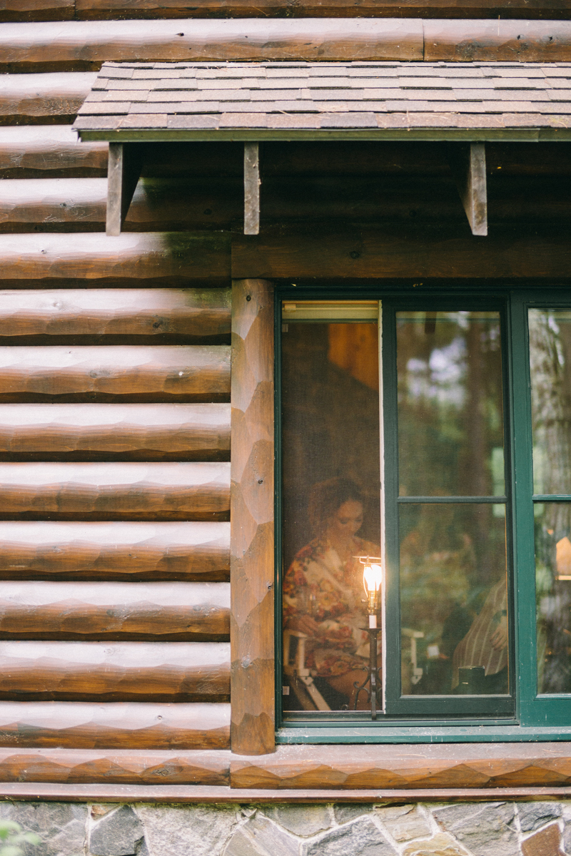 forest fairytale wedding migis lodge maine