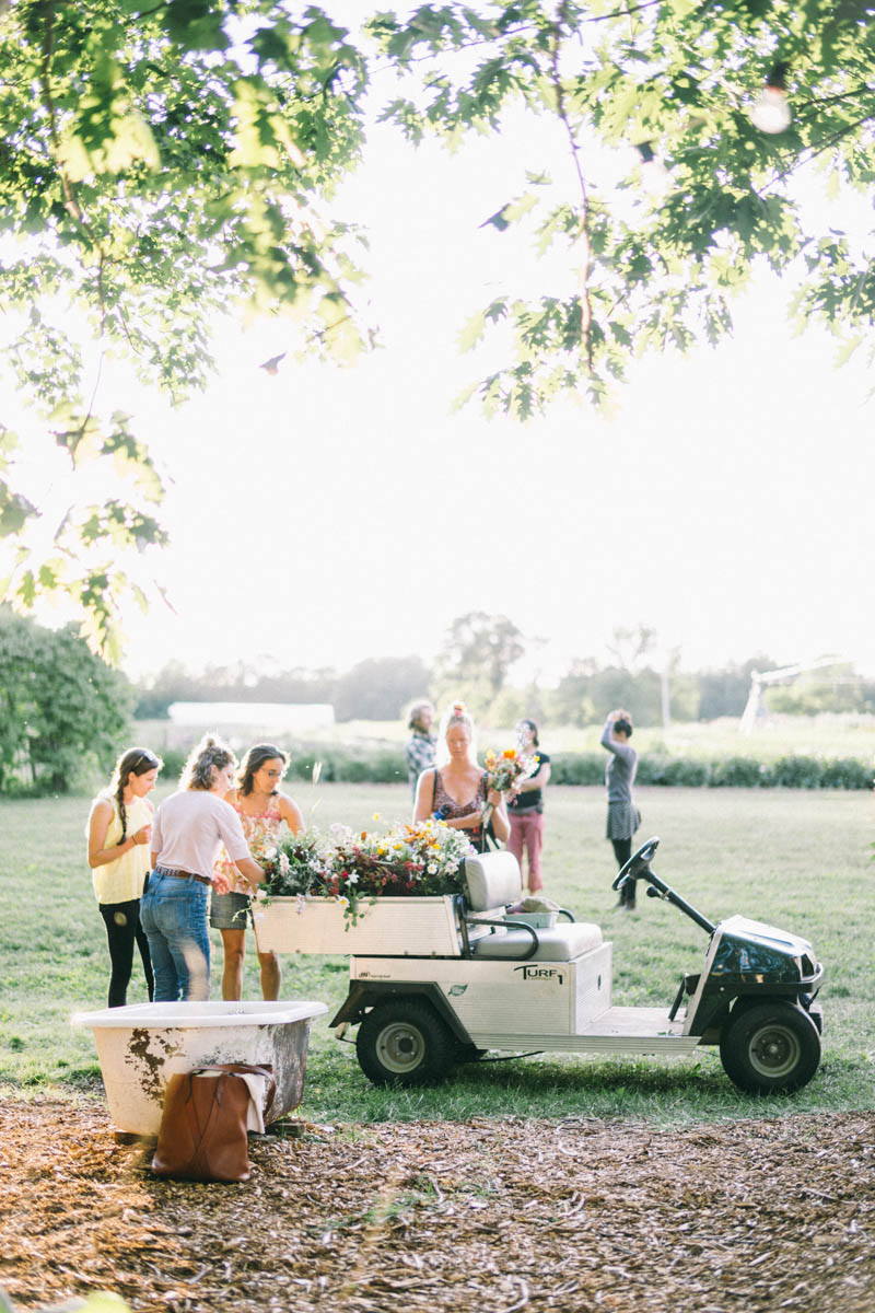 Broadturn Farm Scarborough Maine flower farm and wedding barn venue