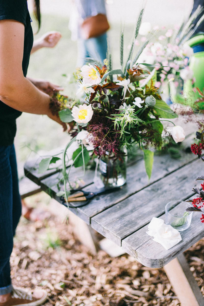 Broadturn Farm Scarborough Maine flower farm and wedding barn venue