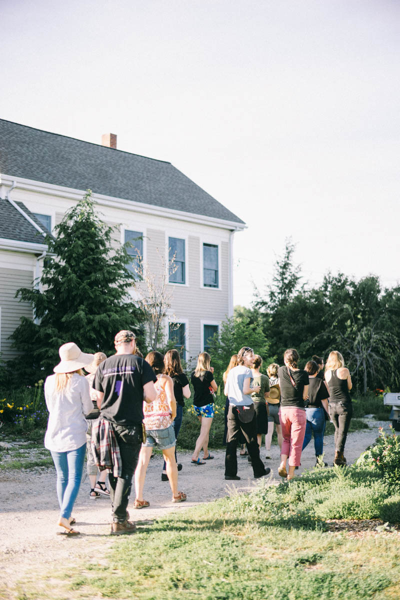 Broadturn Farm Scarborough Maine flower farm and wedding barn venue