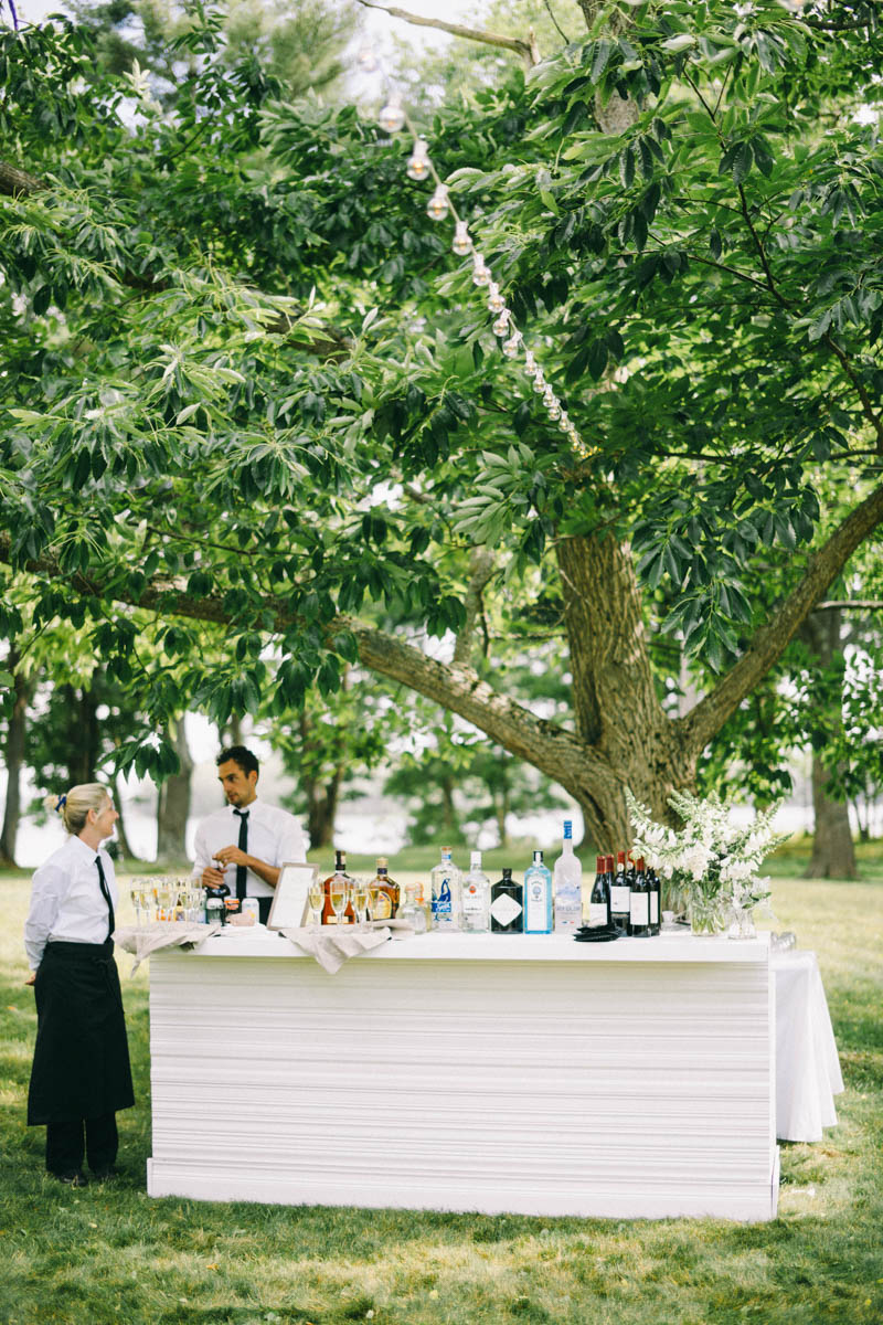 Tented Private Residence Wedding in Freeport Maine