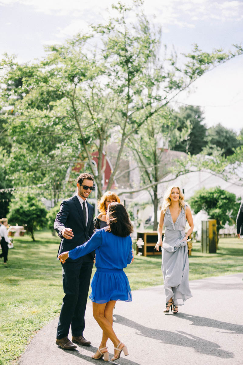 Tented Private Residence Wedding in Freeport Maine