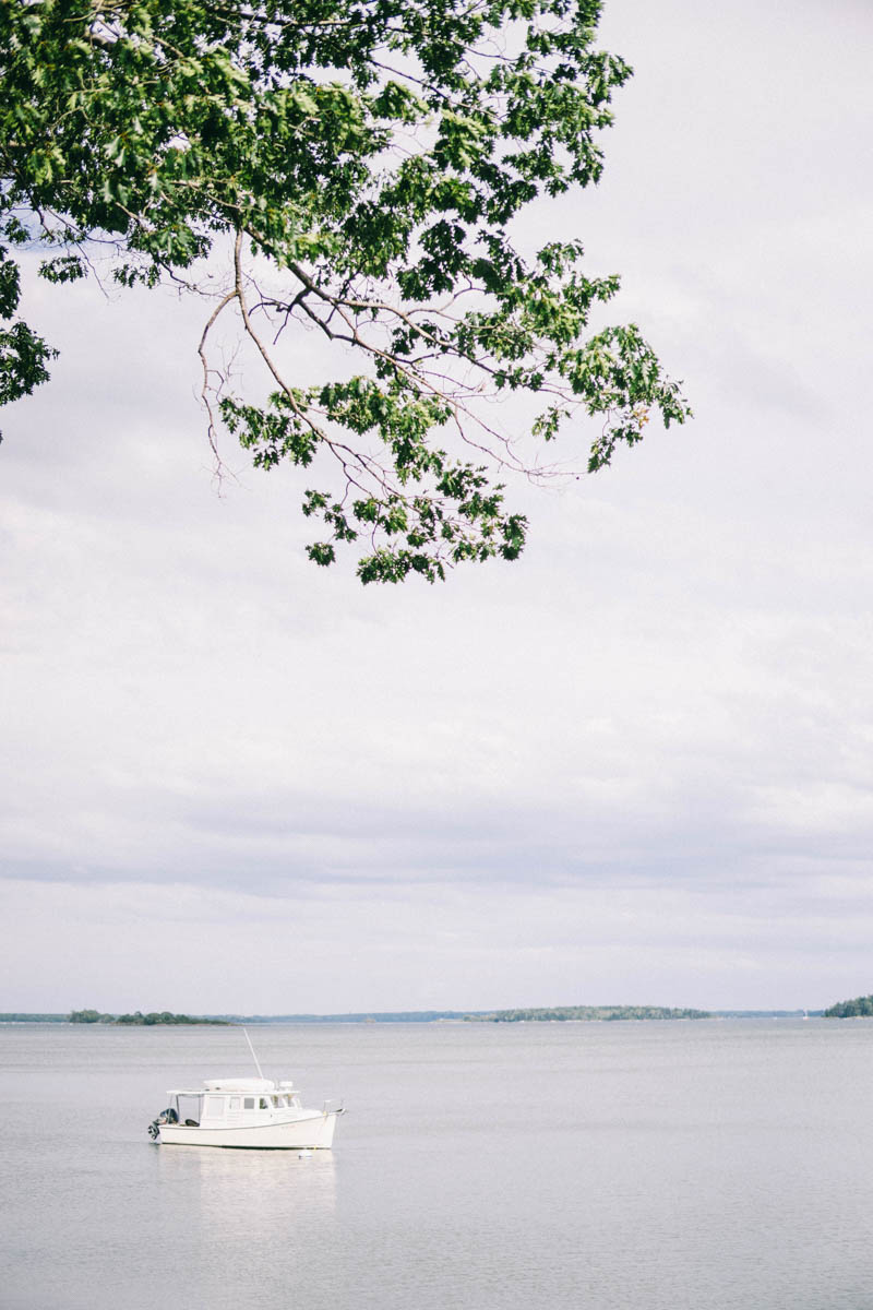 Tented Private Residence Wedding in Freeport Maine