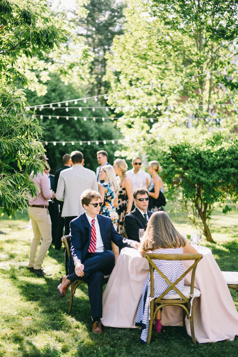 Tented Private Residence Wedding in Freeport Maine