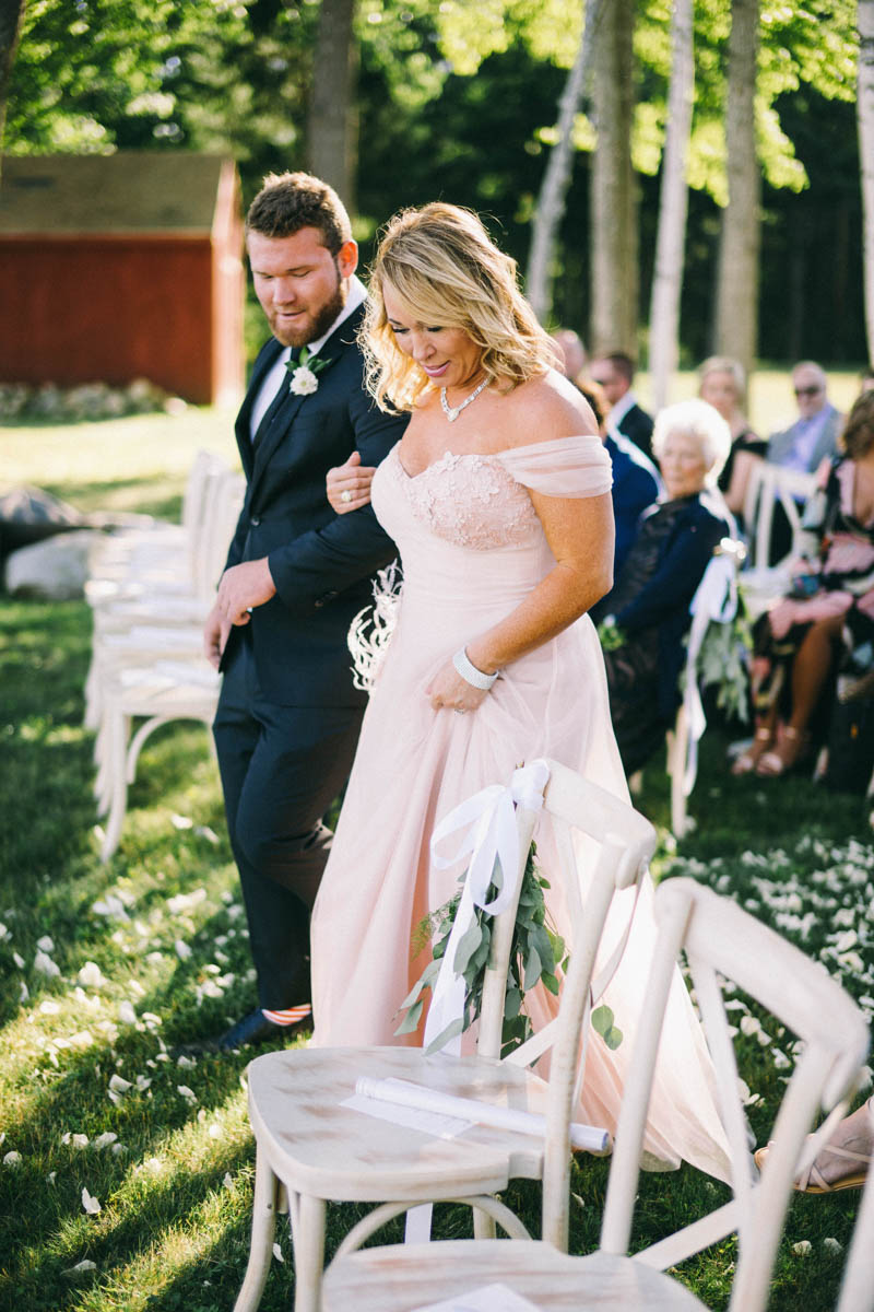 Tented Private Residence Wedding in Freeport Maine