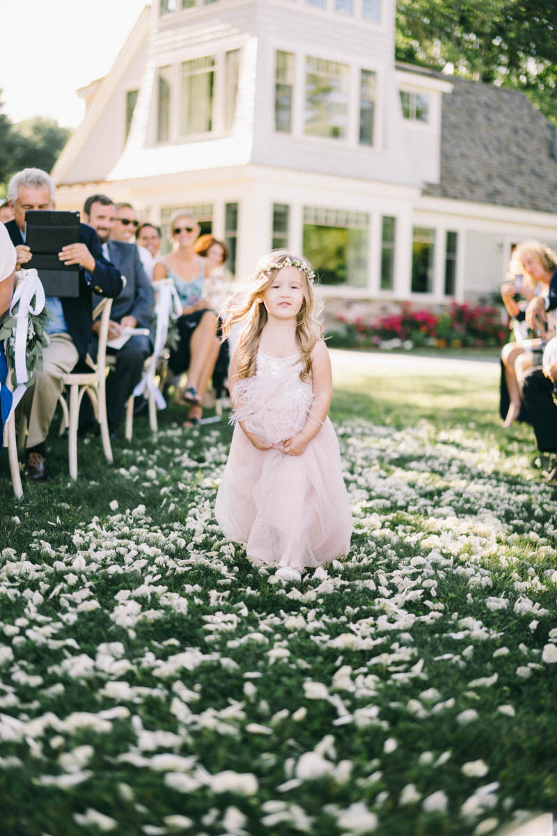 Tented Private Residence Wedding in Freeport Maine