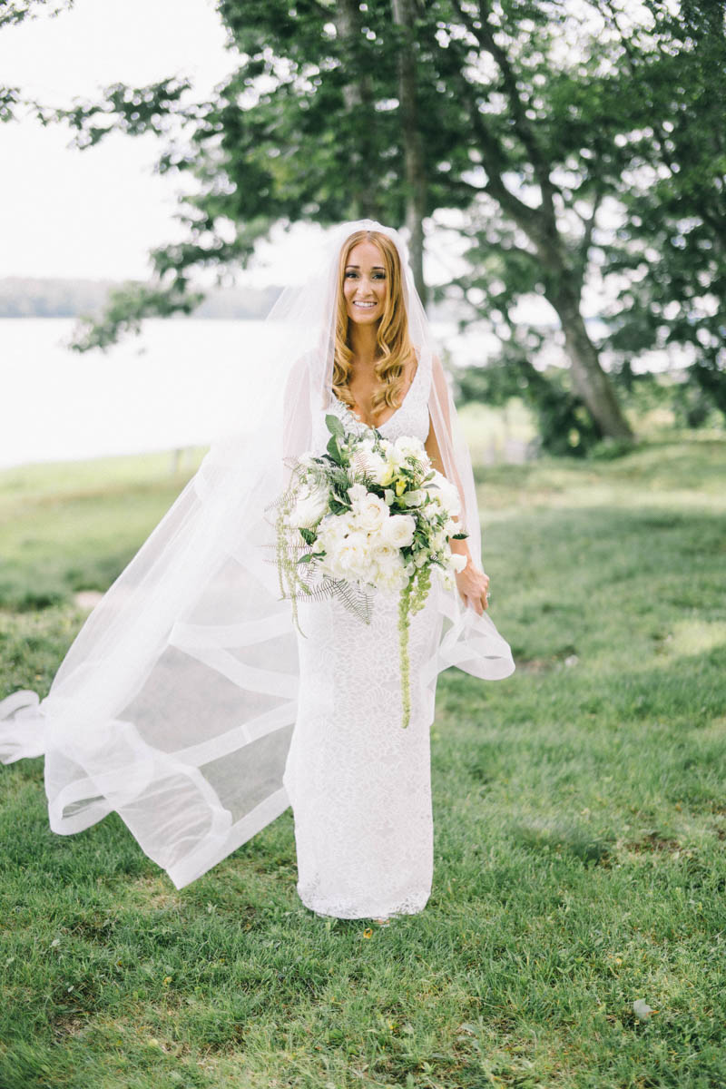 Tented Private Residence Wedding in Freeport Maine