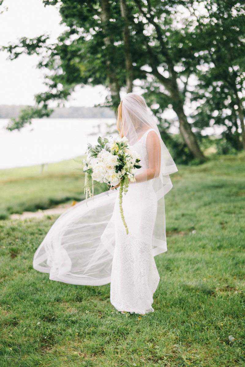 Tented Private Residence Wedding in Freeport Maine