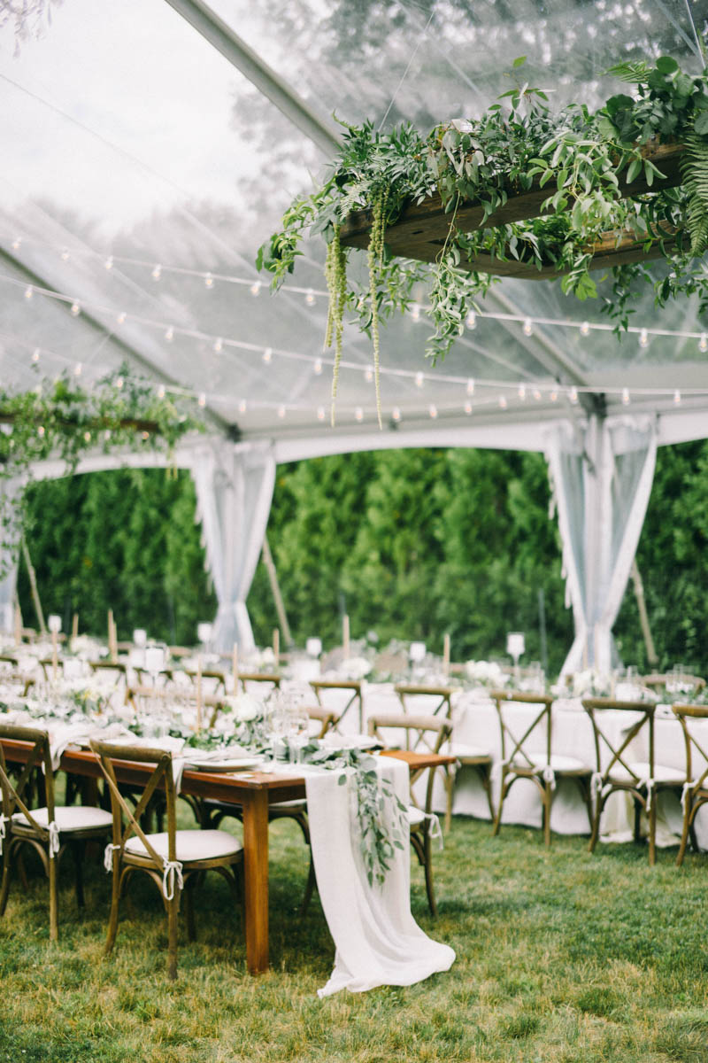 Tented Private Residence Wedding in Freeport Maine