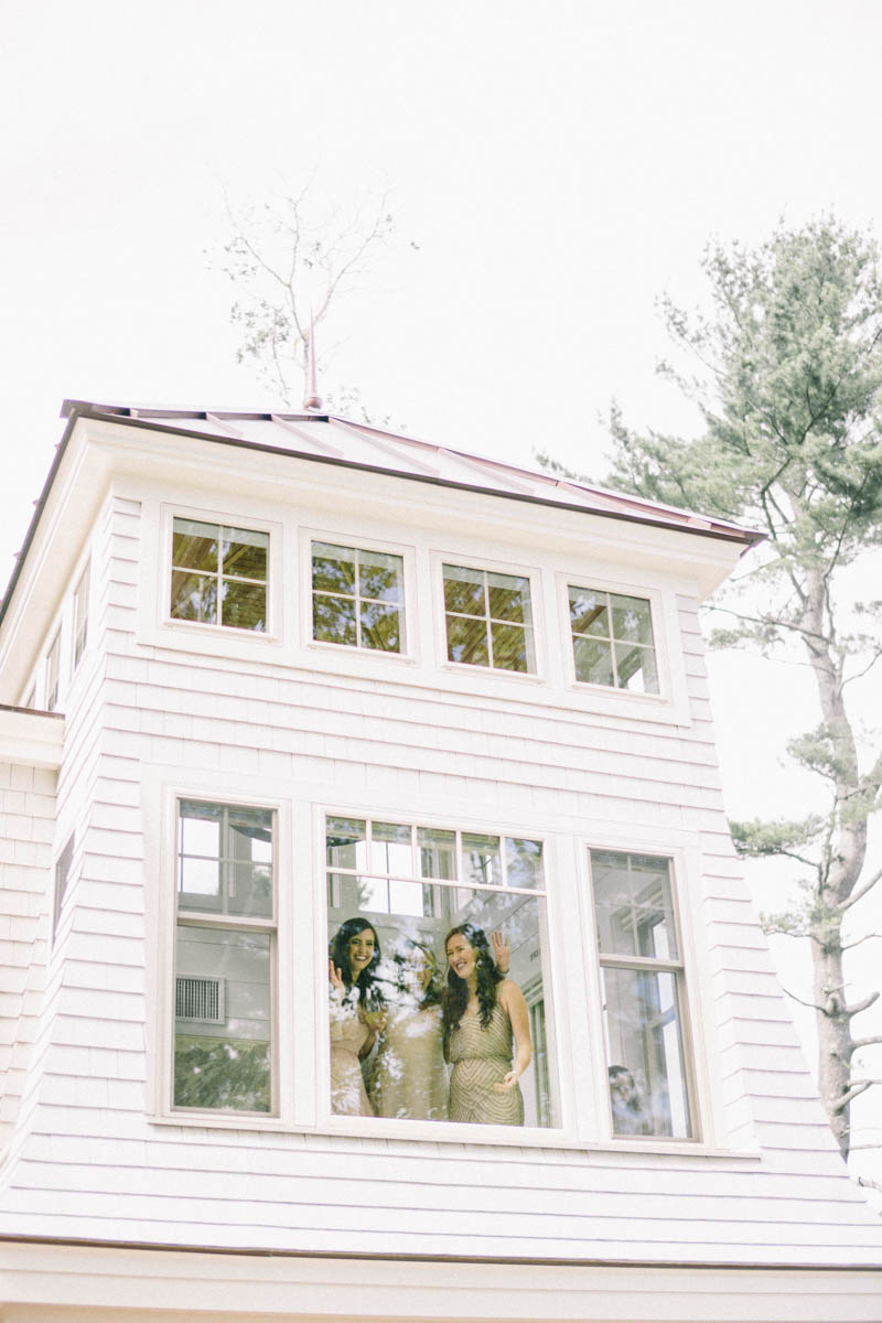 Tented Private Residence Wedding in Freeport Maine