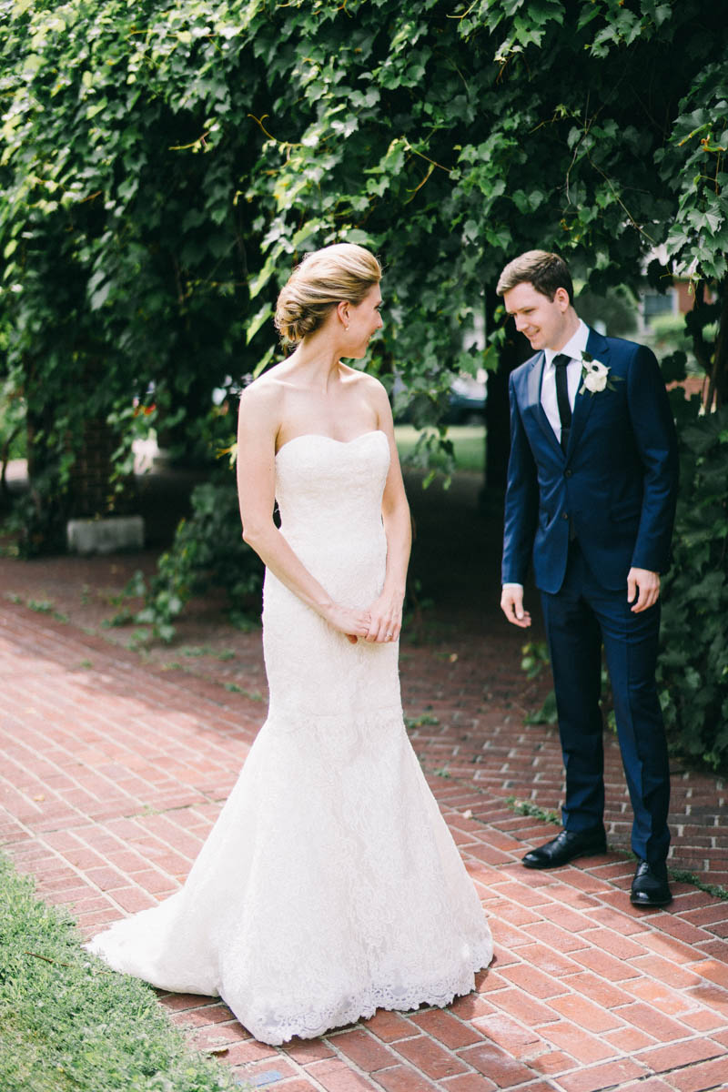 Modern Museum wedding Maine fine art wedding photography