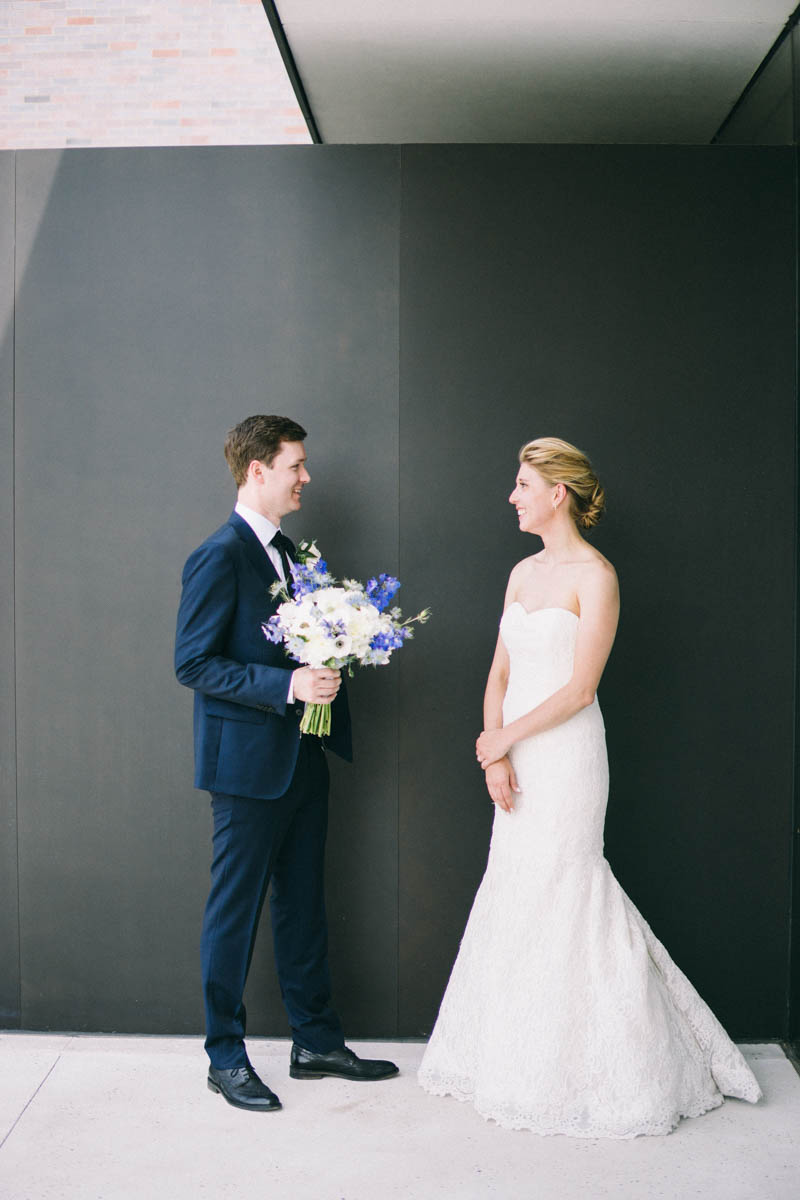 Modern Museum wedding Maine fine art wedding photography