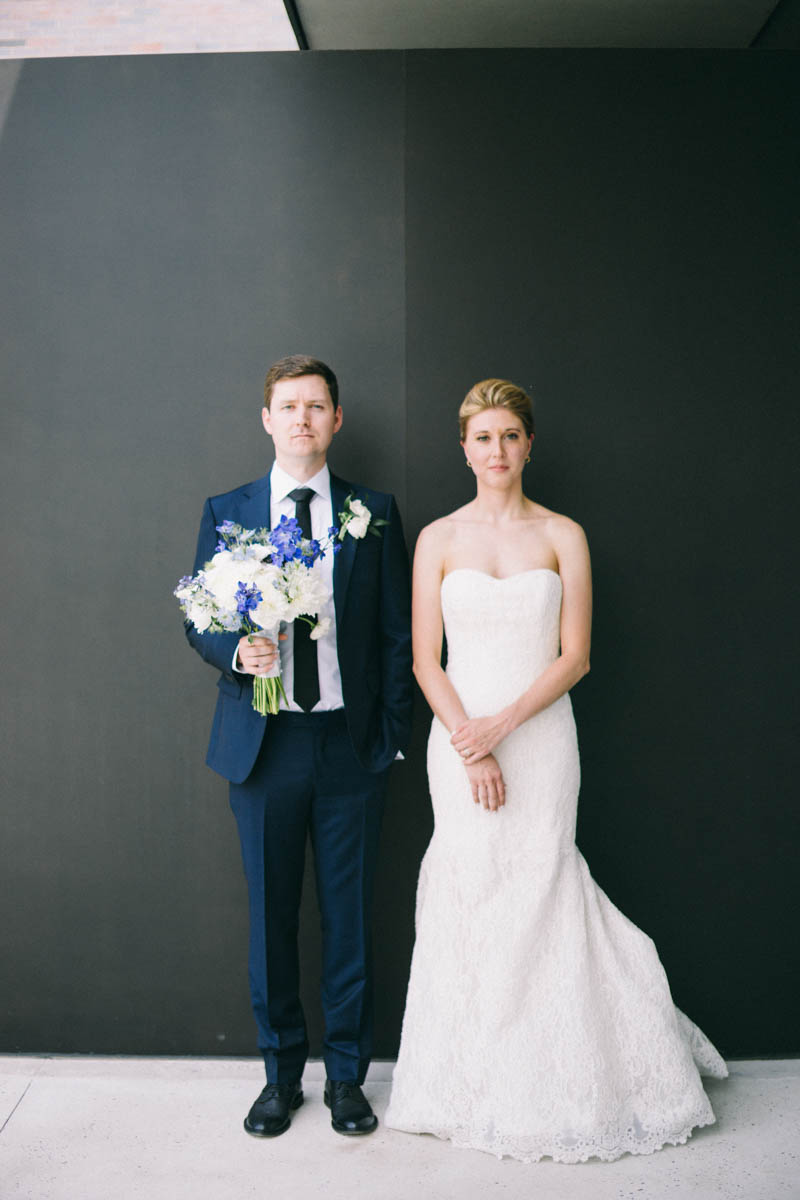 Modern Museum wedding Maine fine art wedding photography