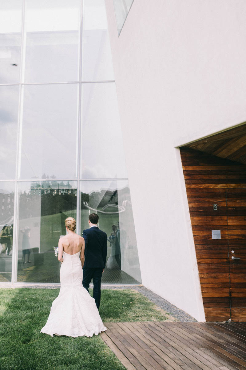 Modern Museum wedding Maine fine art wedding photography