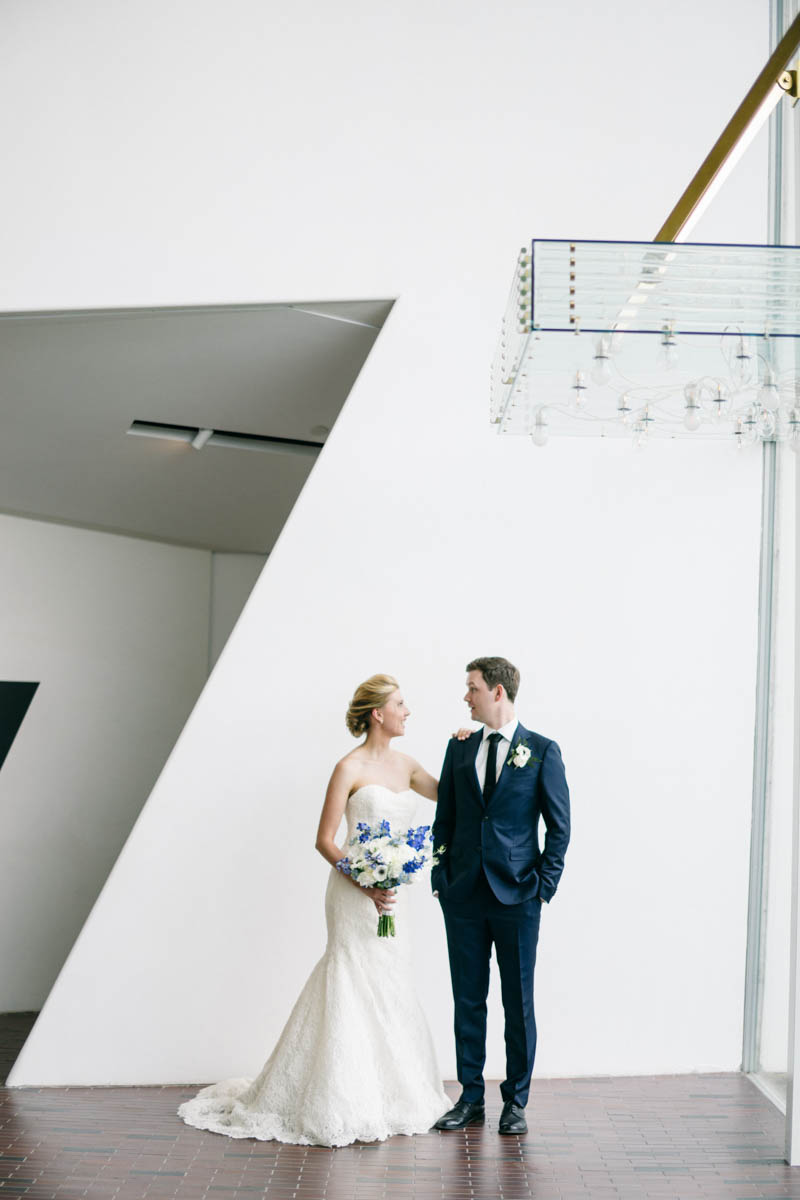 Modern Museum wedding Maine fine art wedding photography