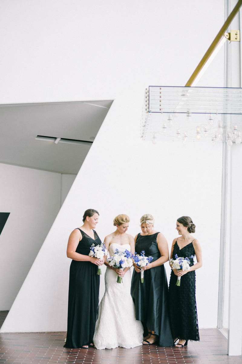 Modern Museum wedding Maine fine art wedding photography