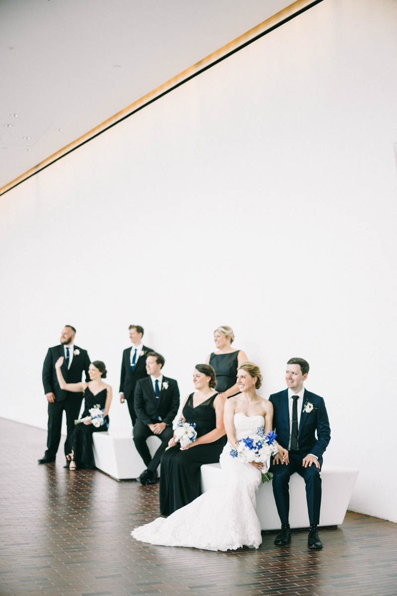 Modern Museum wedding Maine fine art wedding photography