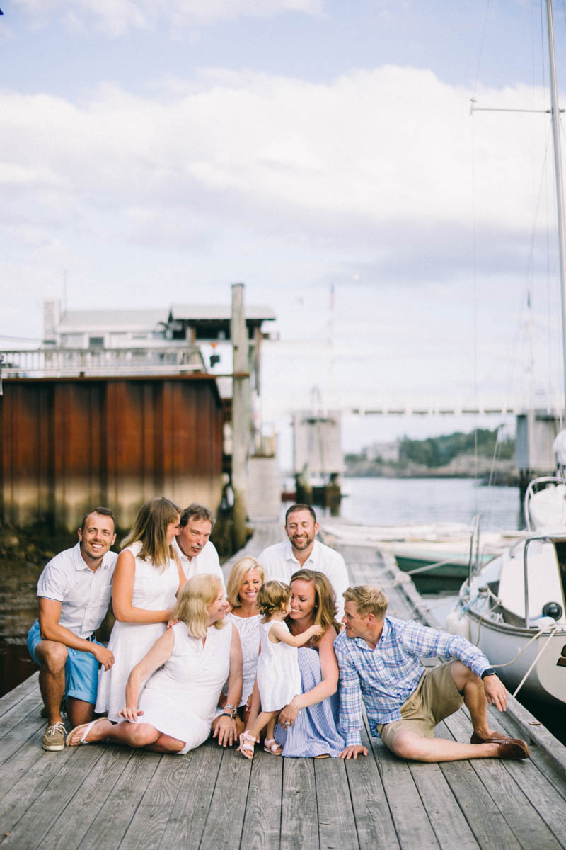 Ogunquit Maine Fine Art Family Portrait 