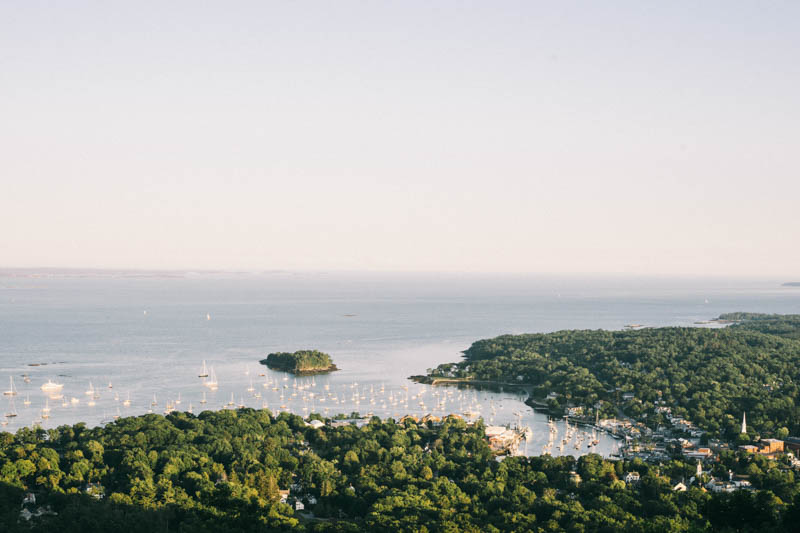 camden maine engagement photos