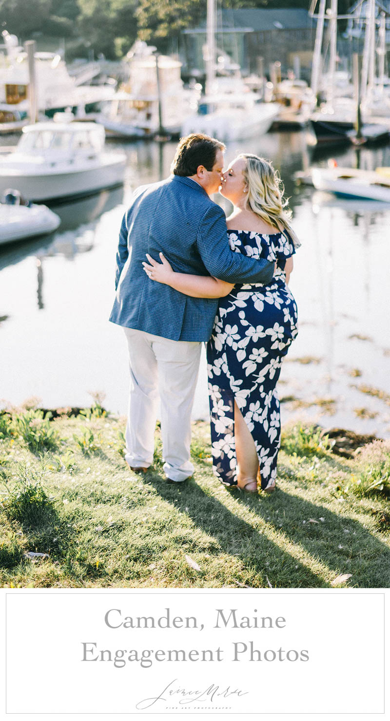 Camden Maine Engagement Photos