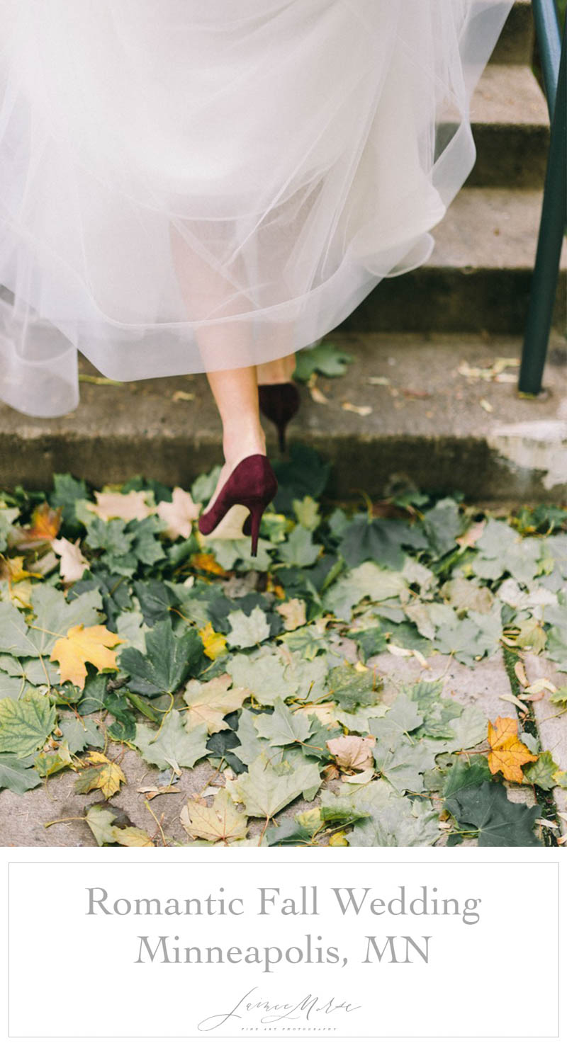 romantic fall wedding minneapolis