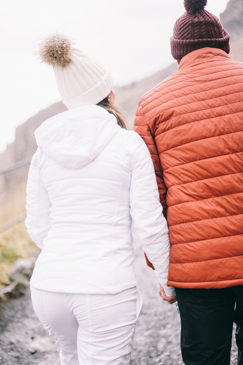 Iceland Proposal Photographer Gullfoss waterfall