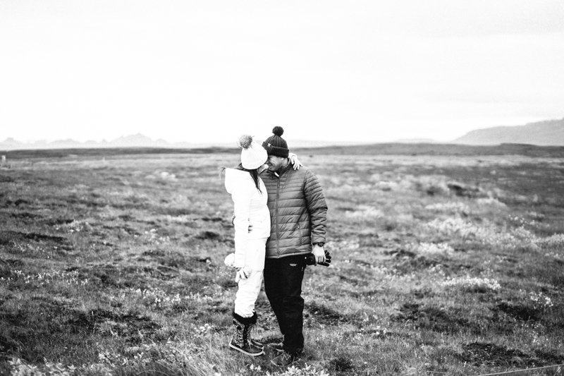 Iceland Proposal Photographer Gullfoss waterfall