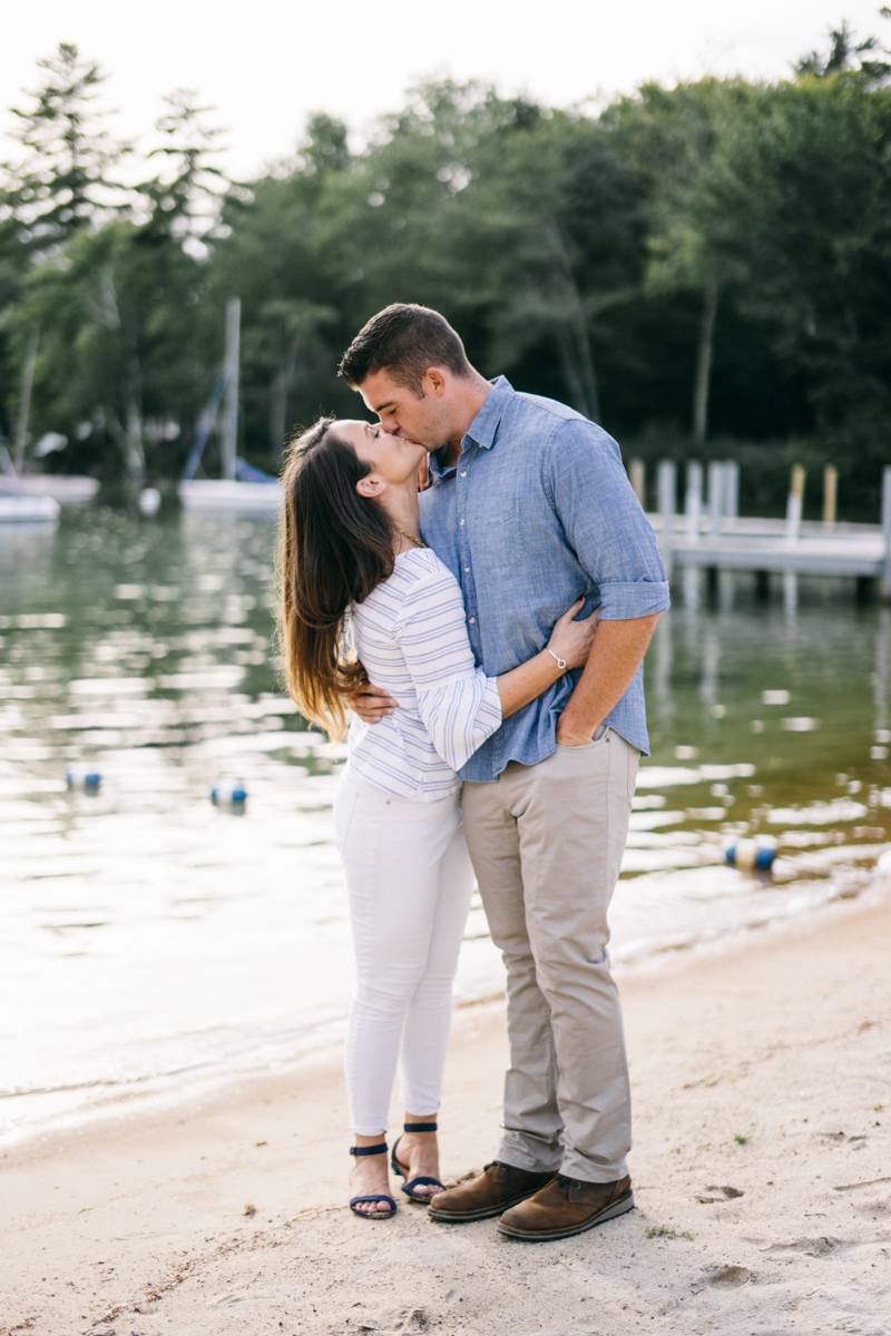 Lake Winnipesaukee Engagement Photos