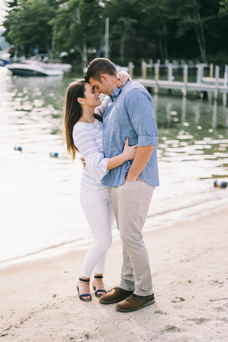 Lake Winnipesaukee Engagement Photos